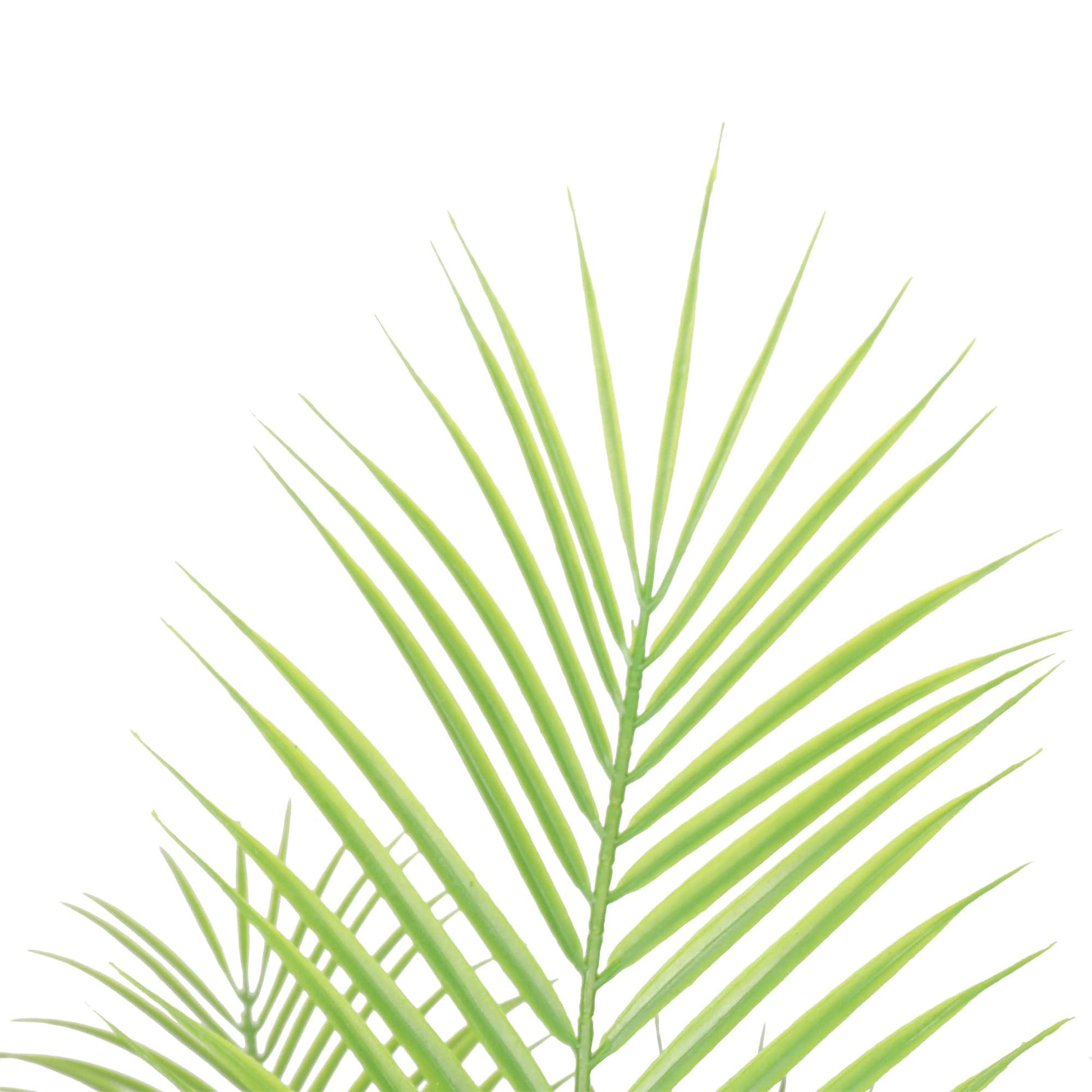 Artificial Modern Bushy Areca Fern Tree 120cm V77-1197928