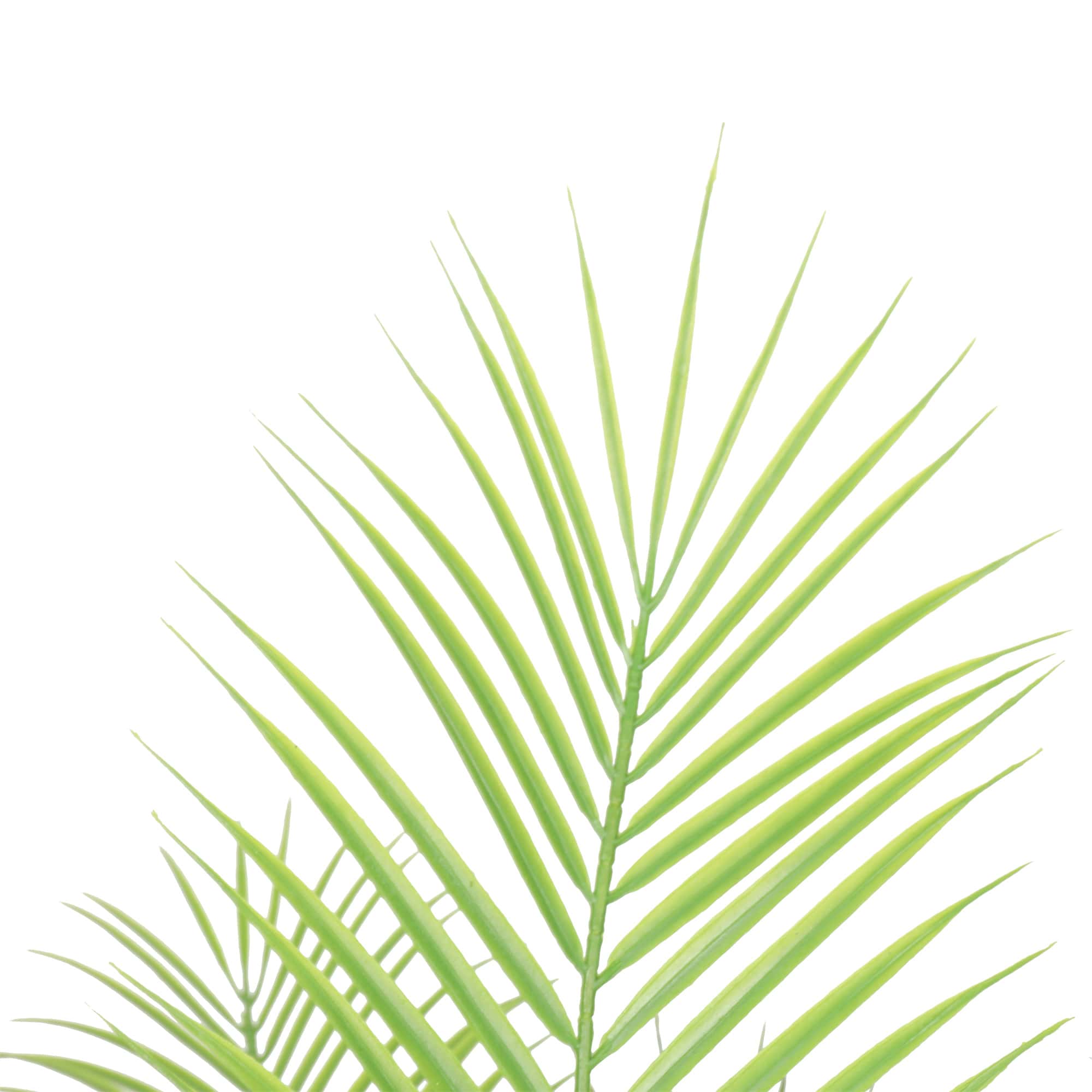 Artificial Modern Bushy Areca Fern Tree 120cm V77-1197928