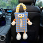 Blue Striped Tissue Holder for Car - Fun Design V888-25044