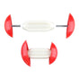 Adjustable Plastic Shoe Stretcher, Red and White, Universal Size V888-ELOSUNG100018