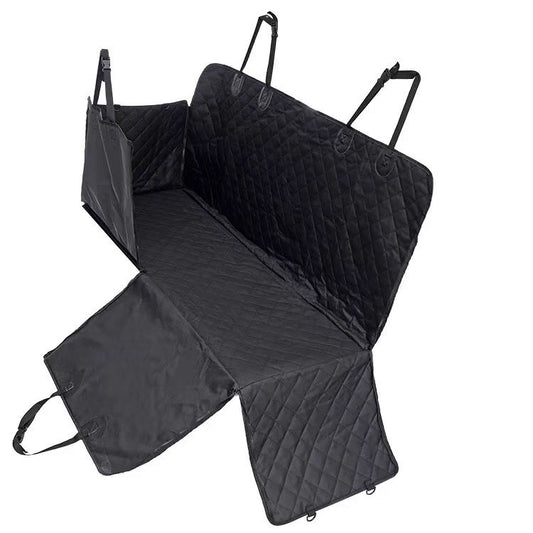Dog Car Seat Cover, Waterproof Pet Seat Cover for Back Seat with Side Flaps, Non-Slip Durable Scratchproof V888-ELOSUNG10071