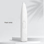 Pearl White Portable Pet Hair Trimmer with Precision Blade and Rechargeable Battery V888-ELOSUNG10118