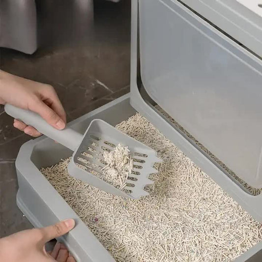 Top-Entry Cat Litter Box with Drawer-Enclosed Design, Easy Clean, Odor Control, Anti-Tracking Lid Pink V888-ELOSUNG10175