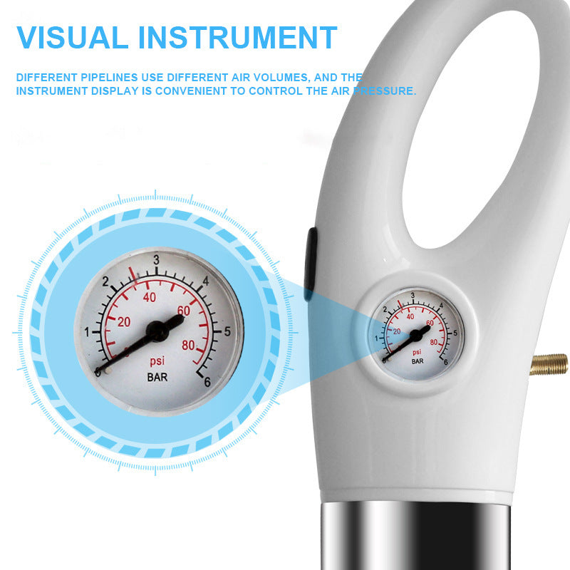 Powerful Air Drain Blaster Plunger for Toilet, Sink, and Floor Drains V888-ELOSUNG10375