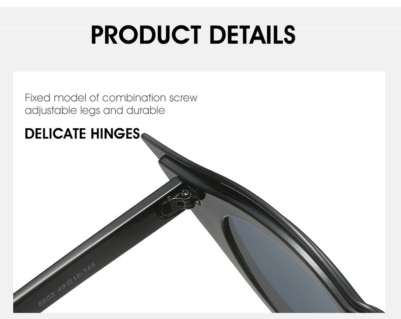 Retro Cat-Eye Sunglasses - Stylish Red Vintage Frames for Women V888-ELOSUNG10714