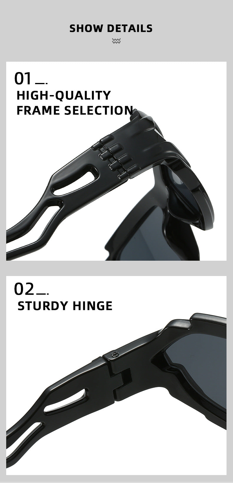 Futuristic Sports Wrap Man Sunglasses - Bold Leopard Frames with UV Protection V888-ELOSUNG10720