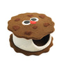 Adorable Cookie-Shaped Cat Bed - Cozy and Playful Pet Hideout (50x20 cm) V888-ELOSUNG10731