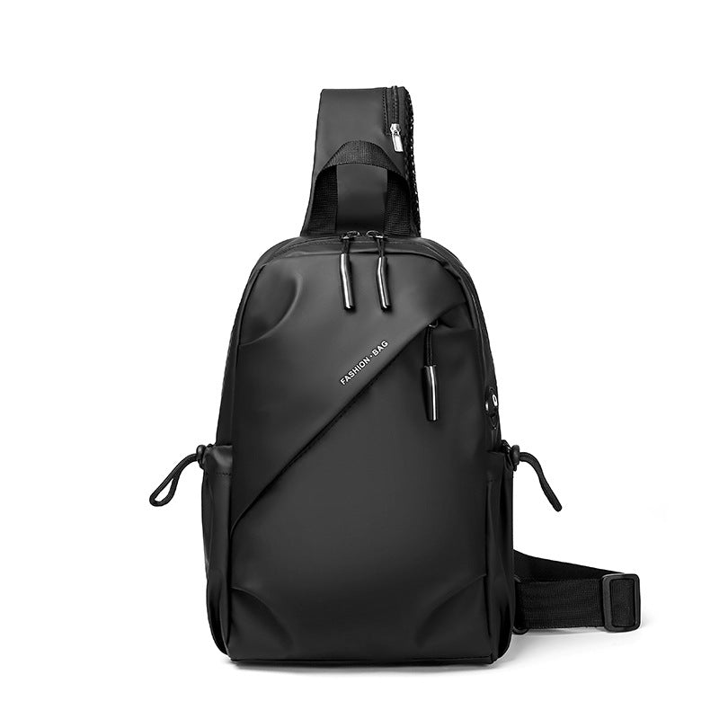 Multifunctional Crossbody Chest Bag | Stylish and Practical Shoulder Backpack for Everyday Use (Black) V888-ELOSUNG11035