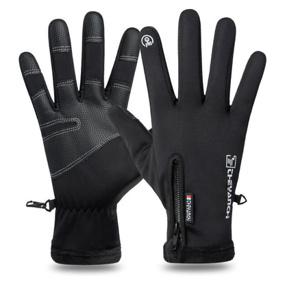 Touchscreen Winter Gloves|Waterproof, Windproof Thermal Gloves for Men Q9063 XXL size Black V888-ELOSUNG11049