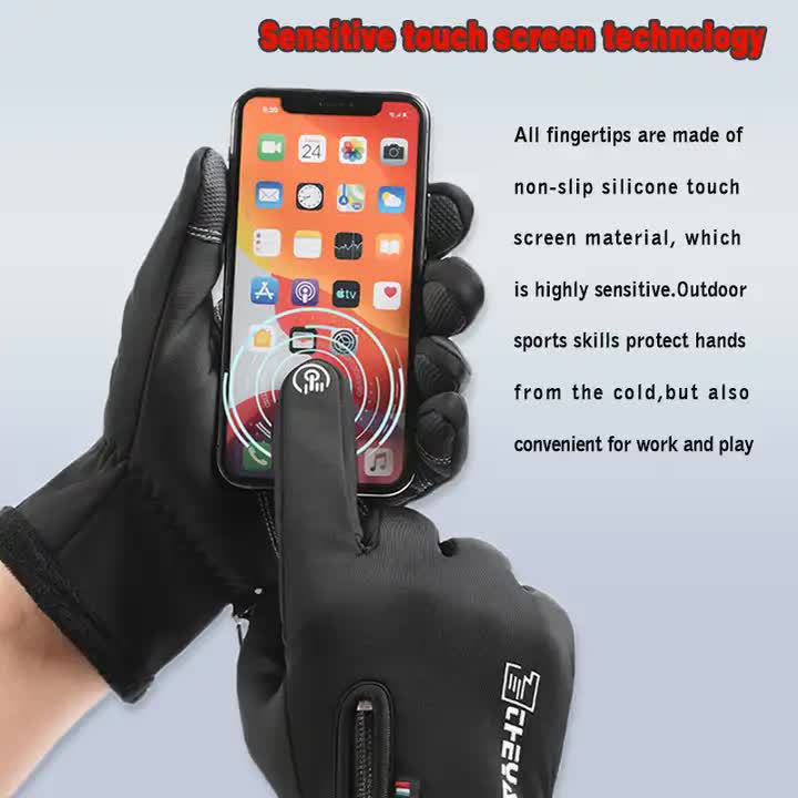 Convertible Fingerless Winter Gloves | Waterproof, Windproof Thermal Gloves with Touchscreen Compatibility V888-ELOSUNG11057