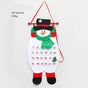 Snowman Advent Calendar - Felt Christmas Countdown with 24 Pockets for Kids, Wall Hanging Decor V888-ELOSUNG11073