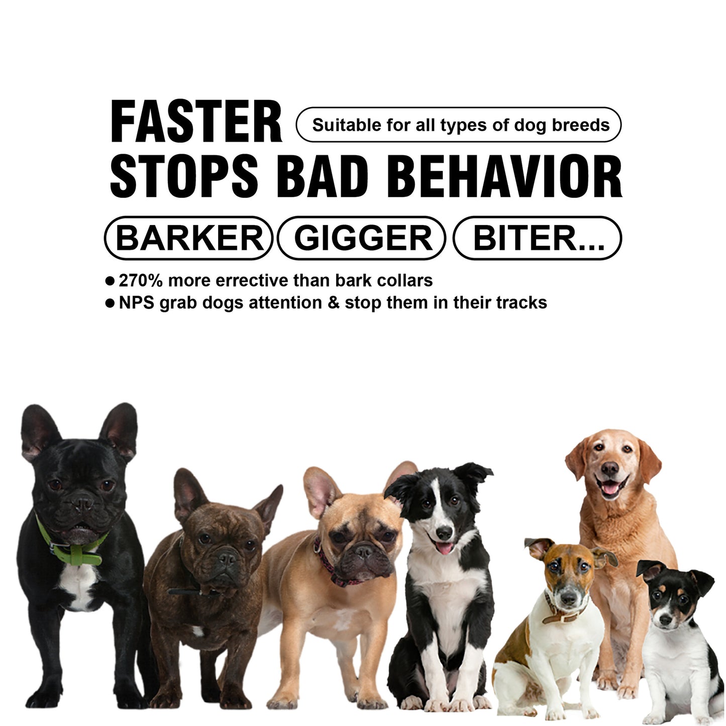 Ultrasonic Dog Trainer Device | Handheld Pet Training Tool with Night Light & Type-C Charging 3.7V V888-ELOSUNG11265