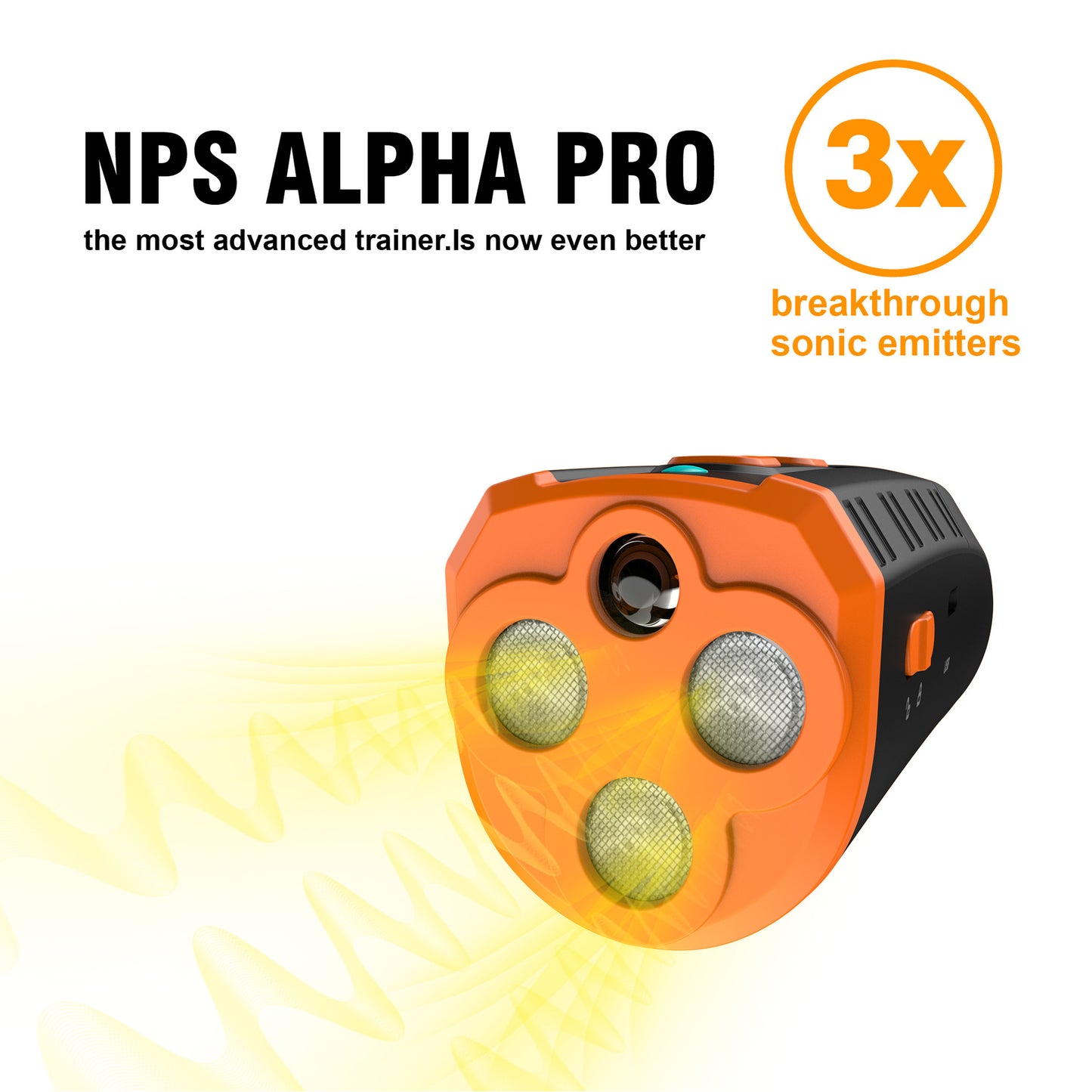 Ultrasonic Dog Trainer Device | Handheld Pet Training Tool with Night Light & Type-C Charging 3.7V V888-ELOSUNG11265
