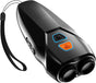Black Handheld Ultrasonic Dog Trainer with Dual Mode | Training & Deterrent Device with LED Light V888-ELOSUNG11266