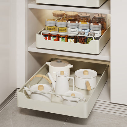 Kitchen Cabinet Pull-Out Drawer Organizer - Soft-Close, Noise-Free Design,Drawer storage box (30 width 43 V888-ELOSUNG1132