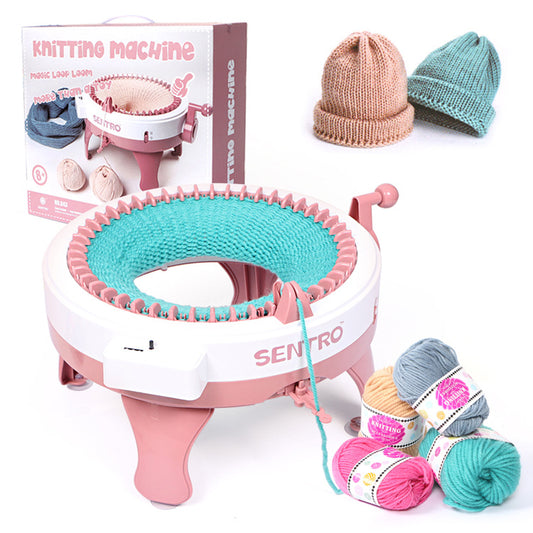 Sentro Knitting Machine - DIY Loom for Hats, Scarves, and More | 40 Needle Knitter for Kids & Adults V888-ELOSUNG11386