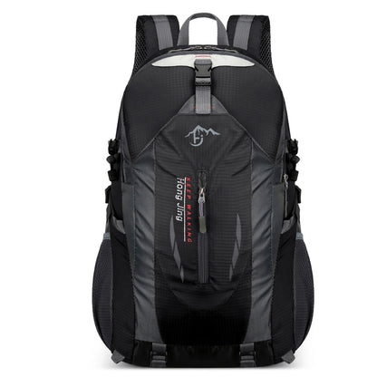 Black Lightweight Hiking Backpack - Waterproof Outdoor Travel & Camping Bag with Multi-Compartment Design V888-ELOSUNG11507