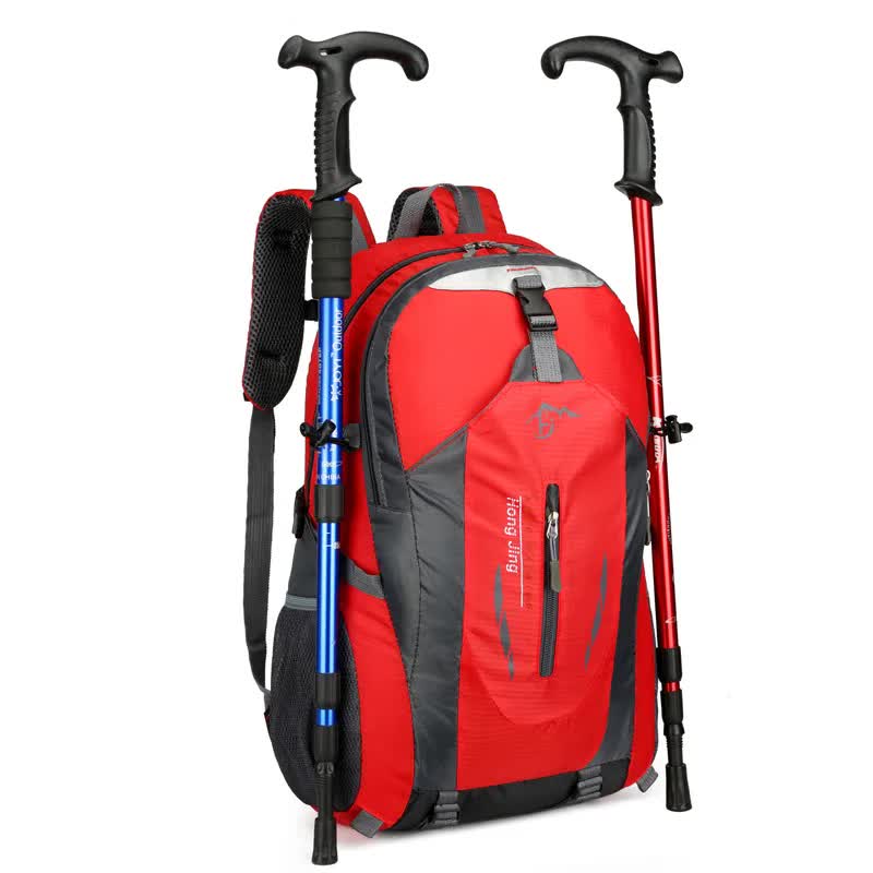 Green Lightweight Hiking Backpack - Waterproof Outdoor Travel & Camping Bag with Multi-Compartment Design V888-ELOSUNG11509