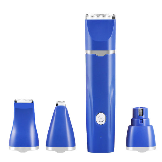 Blue T70 4-in-1 Pet Grooming Kit- Full Body, Detail, Paw Hair Trimmer & Nail Grinder V888-ELOSUNG11627
