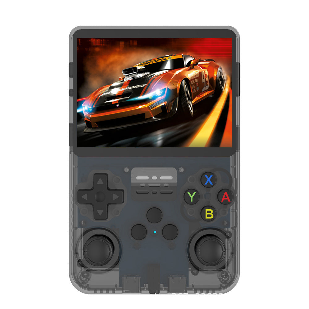 Black Retro Portable Gaming Console with 128GB, 2 Memory Card - 3D Games, HD Display, and Dual Joysticks V888-ELOSUNG11634