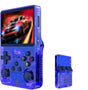 Blue Retro Portable Gaming Console with 128GB, 1 Memory Card - 3D Games, HD Display, and Dual Joysticks V888-ELOSUNG11649