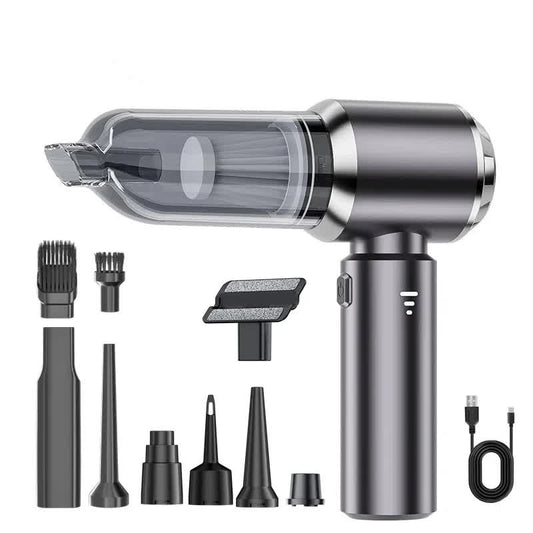 Gray ST-6653Plus Cordless Handheld Vacuum Cleaner - 16000PA Suction, 2000mAh Battery, Type-C Rechargeable V888-ELOSUNG11676