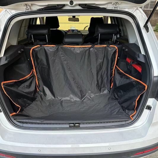 Waterproof Dog Car Seat Cover for SUVs - Rear Cargo Liner for Large Pets, Anti-Scratch and Anti-Dirty Design V888-ELOSUNG11715