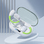 White M82 Transparent OWS Wireless Bluetooth Earphones - Clear Sound, Comfortable Over-Ear Fit V888-ELOSUNG11843