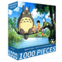 (2 PCS) 1000-Piece My Neighbor Totoro Jigsaw Puzzle - High Difficulty Stress-Relief Toy V888-ELOSUNG11860