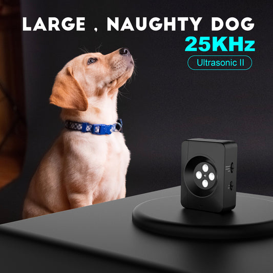 Ultrasonic Dog Bark Control Device - Smart Outdoor Anti-Bark and Dog Repellent Trainer V888-ELOSUNG11986