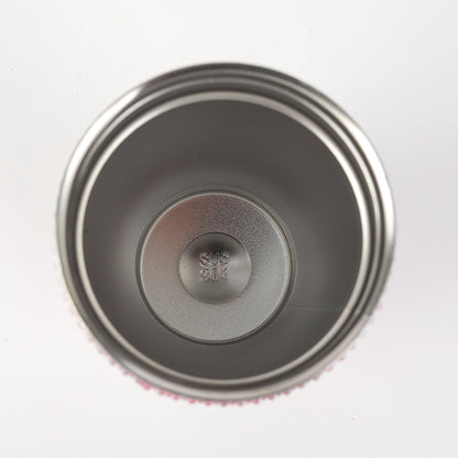 Diamond-Inlaid Insulated 304 Stainless Steel Cup with Straw - Double-Walled, Rhinestone Coffee Mug, Gift Cup V888-ELOSUNG12102