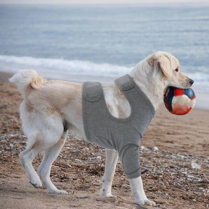 XXL Pet Front Leg Protective Sleeve - Elastic Dog Leg Guard for Post-Surgery Protection, Prevents Licking and V888-ELOSUNG12137