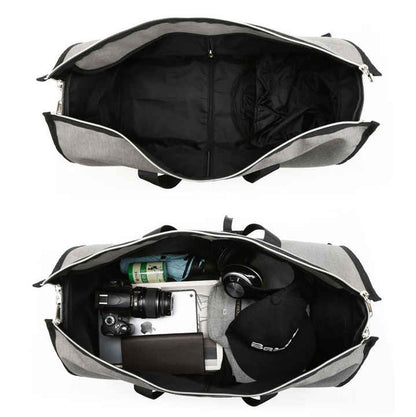 Blue Multi-Functional Travel Duffel Bag with Suit Storage, Foldable Garment Bag for Business Trips V888-ELOSUNG12327