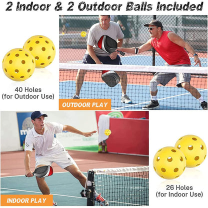Graffiti Model Fiberglass Pickleball Paddle Set - Vibrant Design for Enhanced Gameplay V888-ELOSUNG12364