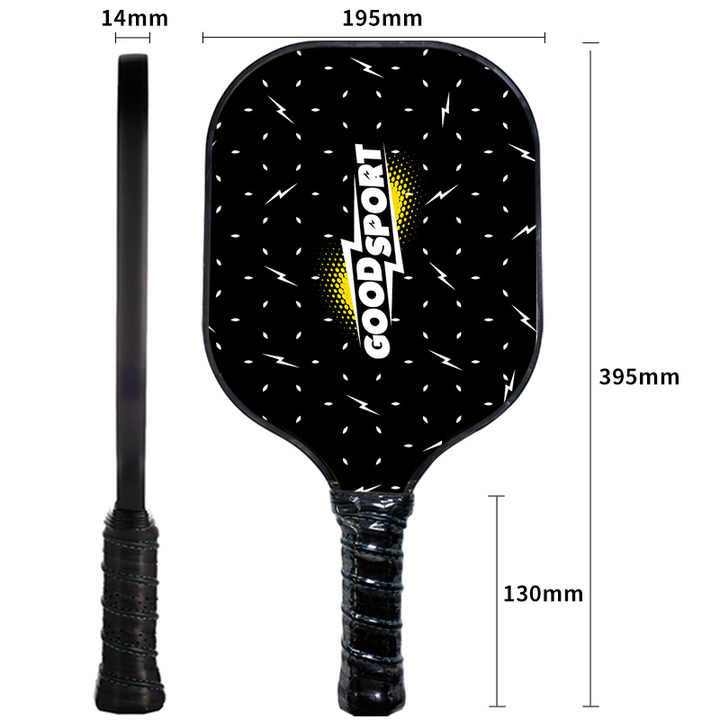 Vintage Fiberglass Pickleball Paddle Set - Vibrant Design for Enhanced Gameplay V888-ELOSUNG12365