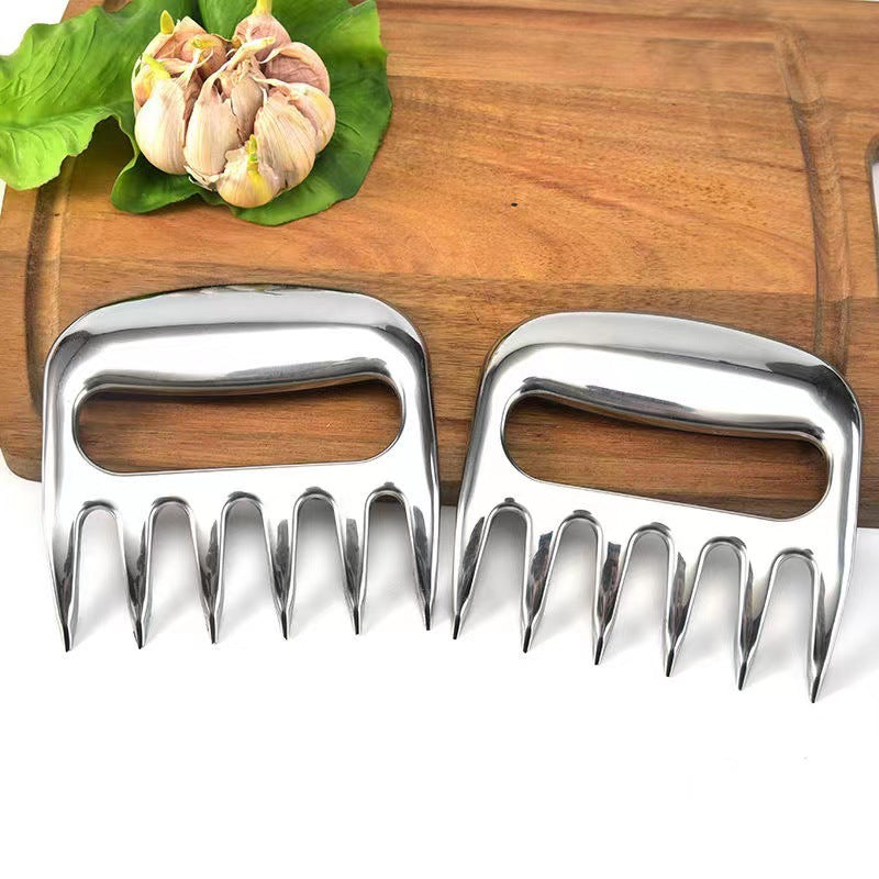 Stainless Steel Meat Shredding Claws - Multipurpose BBQ Tool for Pulled Chicken and Pork V888-ELOSUNG12368