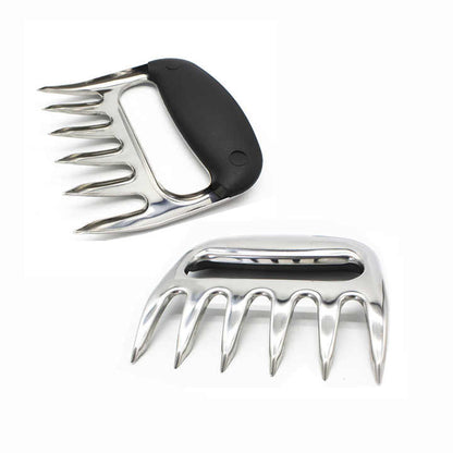 Stainless Steel Meat Shredding Claws - Multipurpose BBQ Tool for Pulled Chicken and Pork V888-ELOSUNG12368