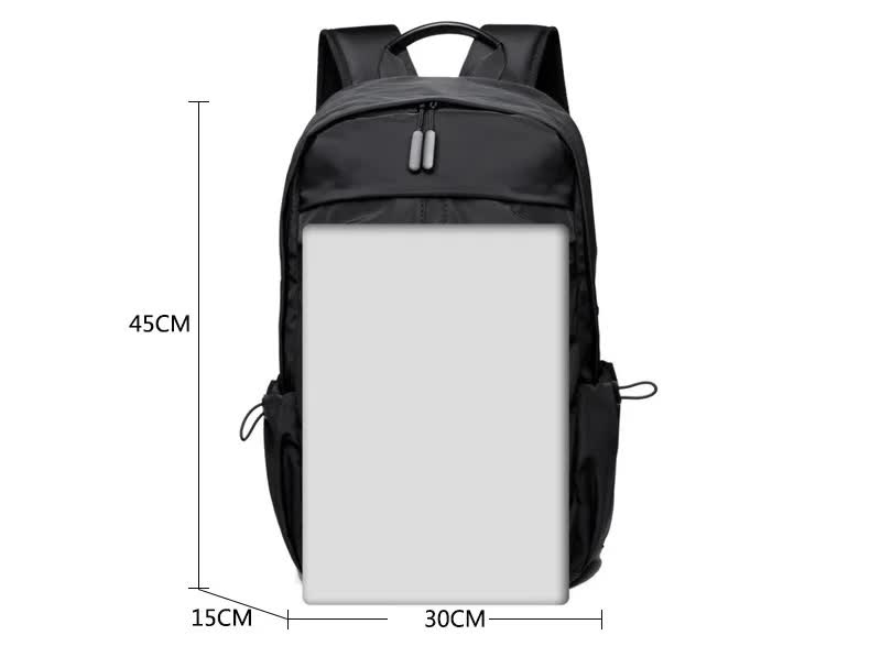 Blue Business Casual Laptop Backpack with USB Charging Port - Travel, Work, and Student Use V888-ELOSUNG12424