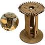 Wooden Kumihimo Marudai Stand - Craft Tool for Braiding and Creative Cord Making V888-ELOSUNG12534