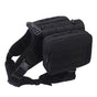 Black Dog Tactical Backpack Harness - Adjustable Outdoor Camouflage Saddle Bag for Dogs V888-ELOSUNG12562