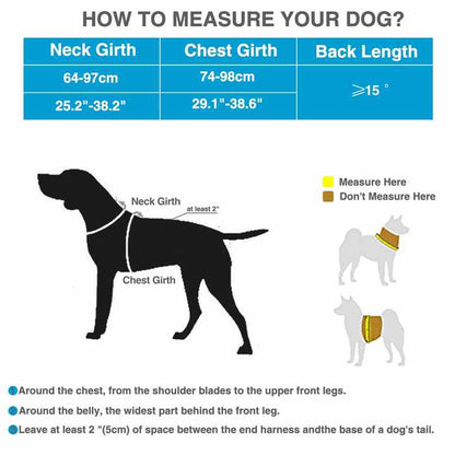 Black Dog Tactical Backpack Harness - Adjustable Outdoor Camouflage Saddle Bag for Dogs V888-ELOSUNG12562