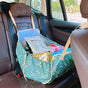 Green Car Back Seat Organizer Hammock - Portable Storage Solution V888-ELOSUNG12674
