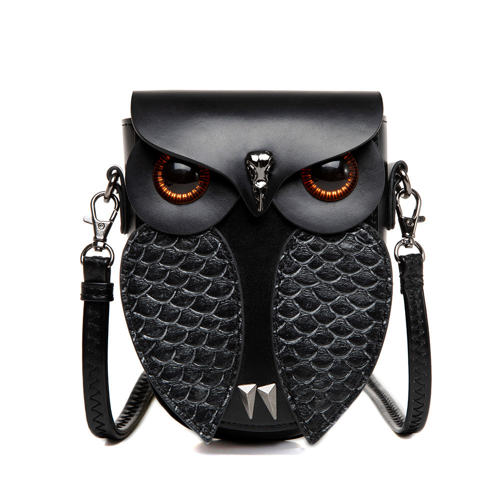 Creative Owl Design Crossbody Shoulder Bag - Compact, Unique & Stylish for Women V888-ELOSUNG12771