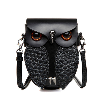 Creative Owl Design Crossbody Shoulder Bag - Compact, Unique & Stylish for Women V888-ELOSUNG12771