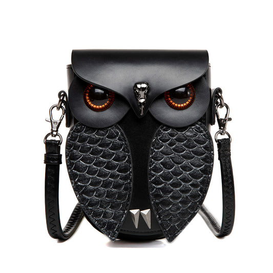 Creative Owl Design Crossbody Shoulder Bag - Compact, Unique & Stylish for Women V888-ELOSUNG12771