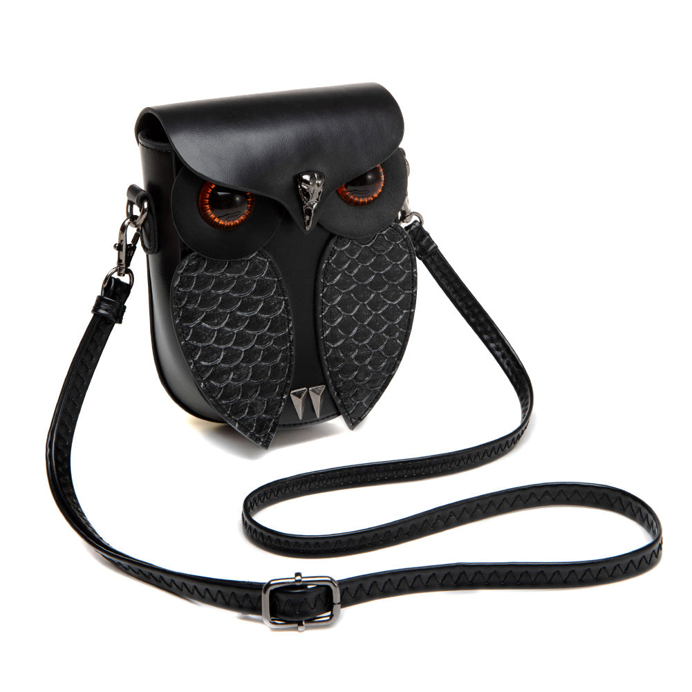 Creative Owl Design Crossbody Shoulder Bag - Compact, Unique & Stylish for Women V888-ELOSUNG12771
