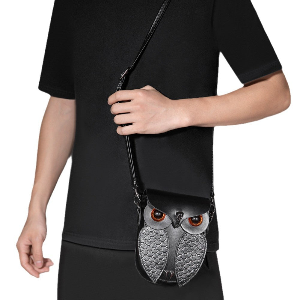 Creative Owl Design Crossbody Shoulder Bag - Compact, Unique & Stylish for Women V888-ELOSUNG12771