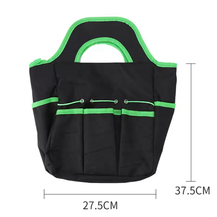 Green 8-Piece Heavy-Duty Gardening Tool Set with Ergonomic Handles and Storage Bag V888-ELOSUNG12839