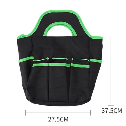 Green 8-Piece Heavy-Duty Gardening Tool Set with Ergonomic Handles and Storage Bag V888-ELOSUNG12839