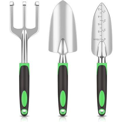 Orange 8-Piece Heavy-Duty Gardening Tool Set with Ergonomic Handles and Storage Bag V888-ELOSUNG12840